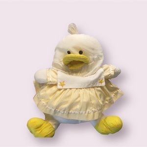 Puffalump Vintage Fisher Price White Duck with Sailor Dress. In Time for Easter